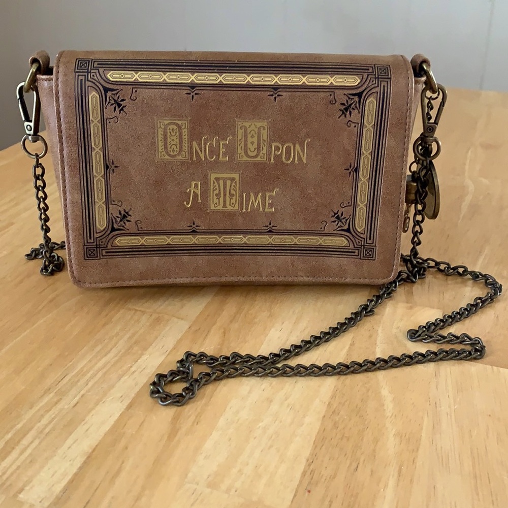 Once Upon a Time Crossbody Book Style Purse